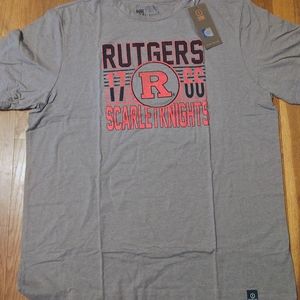 Rutgers Scarlett Knights T-shirt NWT XXL